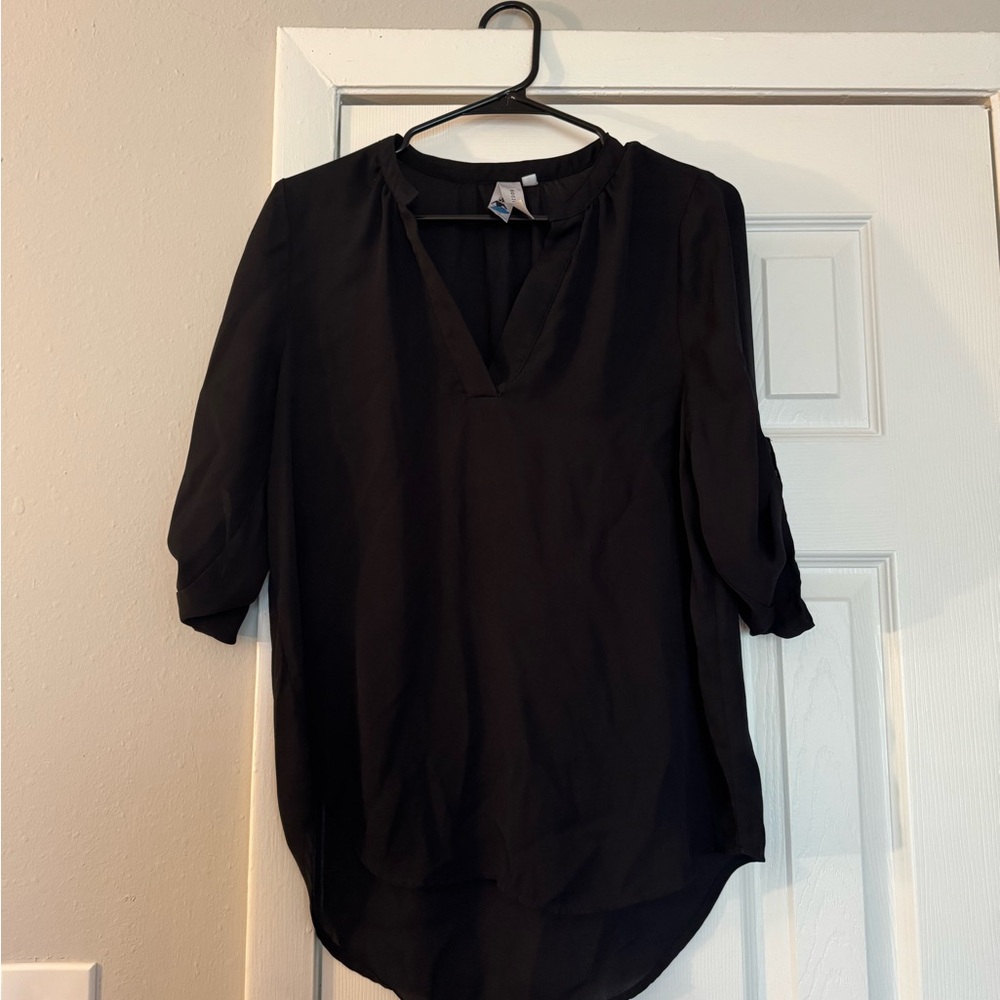 Elegant Black Women's Top